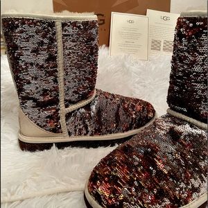 W classic short sparkles Authentic UGG Boots